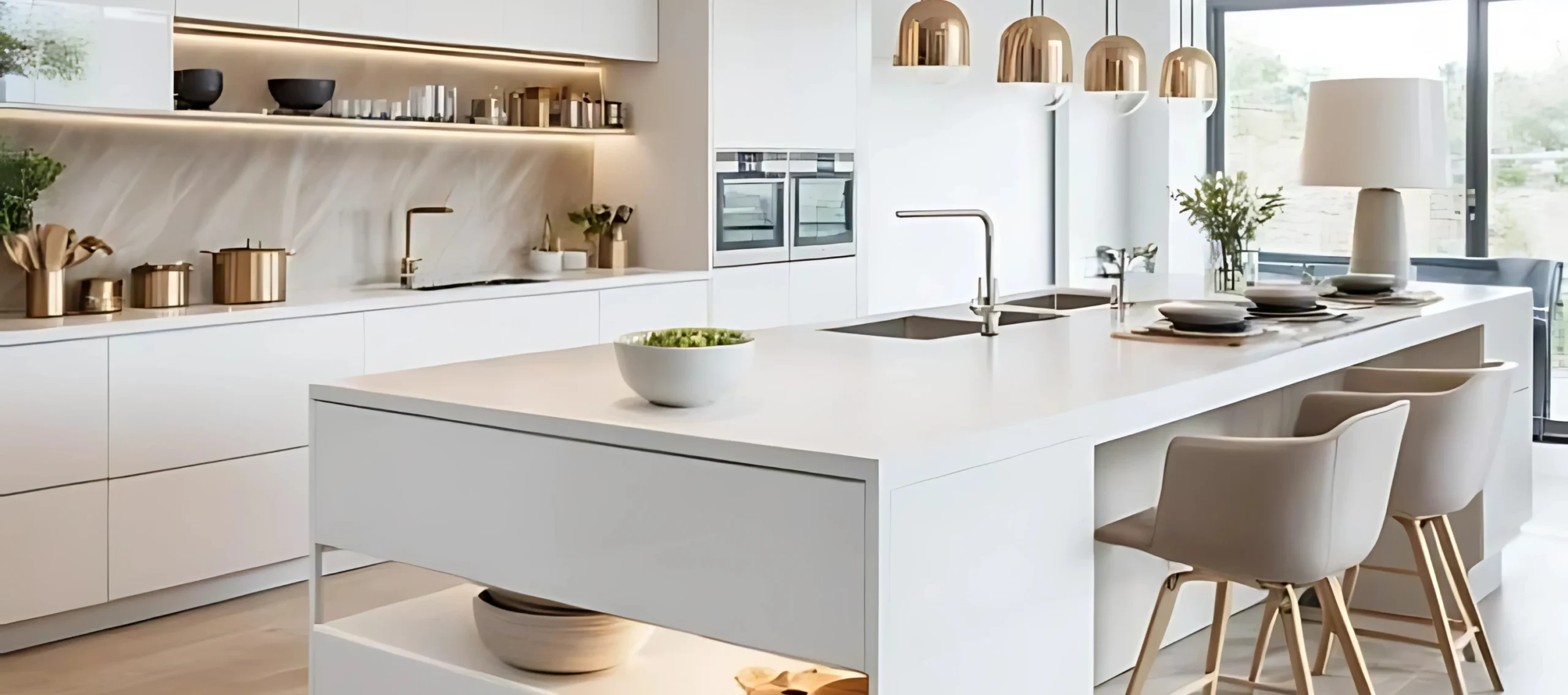 Elegant Kitchen Bathroom & Custom Interior Designs