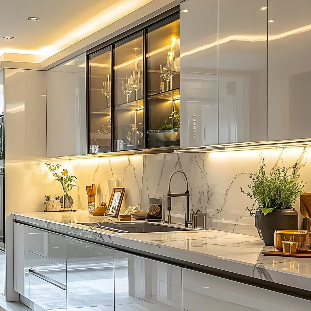 Elegant Kitchen Bathroom & Custom Interior Designs