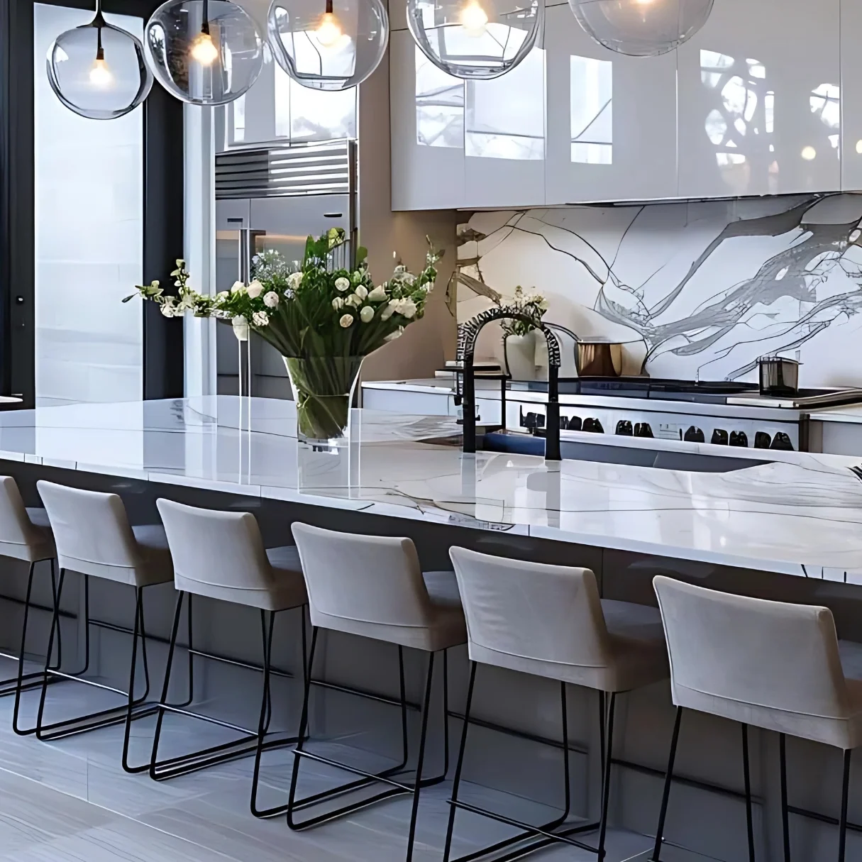 Elegant Kitchen Bathroom & Custom Interior Designs